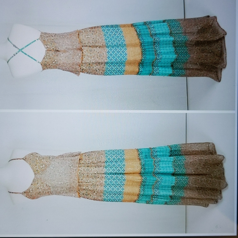 Gypsy 05 Silk Maxi Dress, M, NEW w/Tags